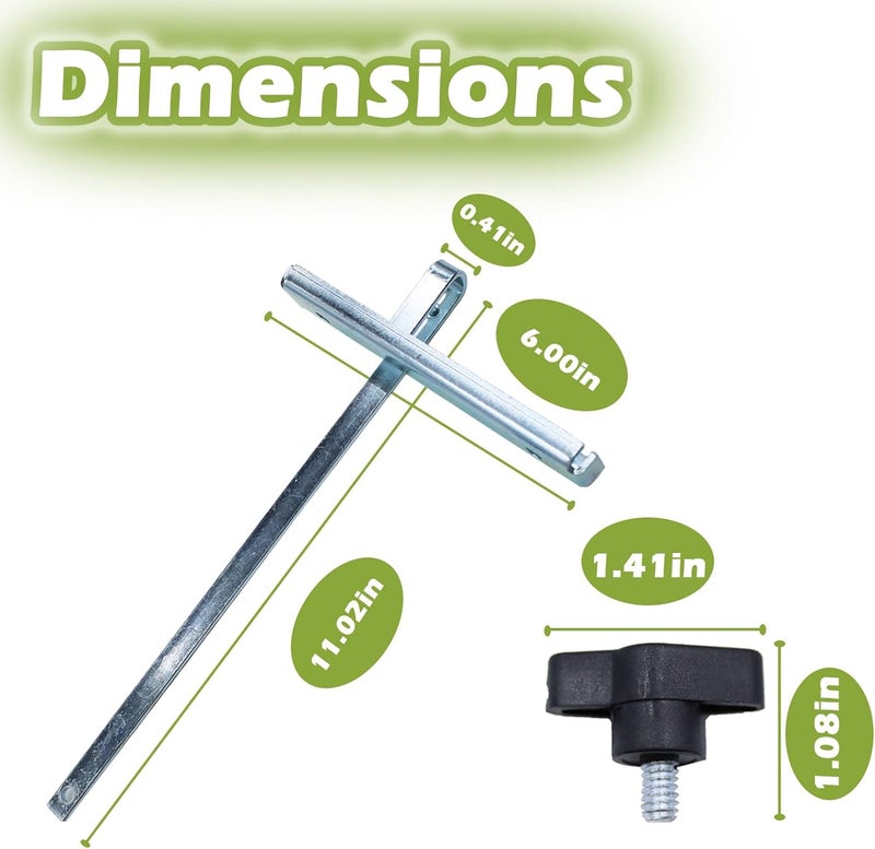 Follde 49-22-1001 Circular Saw Rip Fence Kit For Milwaukee 6391-21 6310-20 Circular Saws & 7-1/4 Inch Left Blade Circle Saw & Milwaukee 2630-20 M18 Saw - Image 2